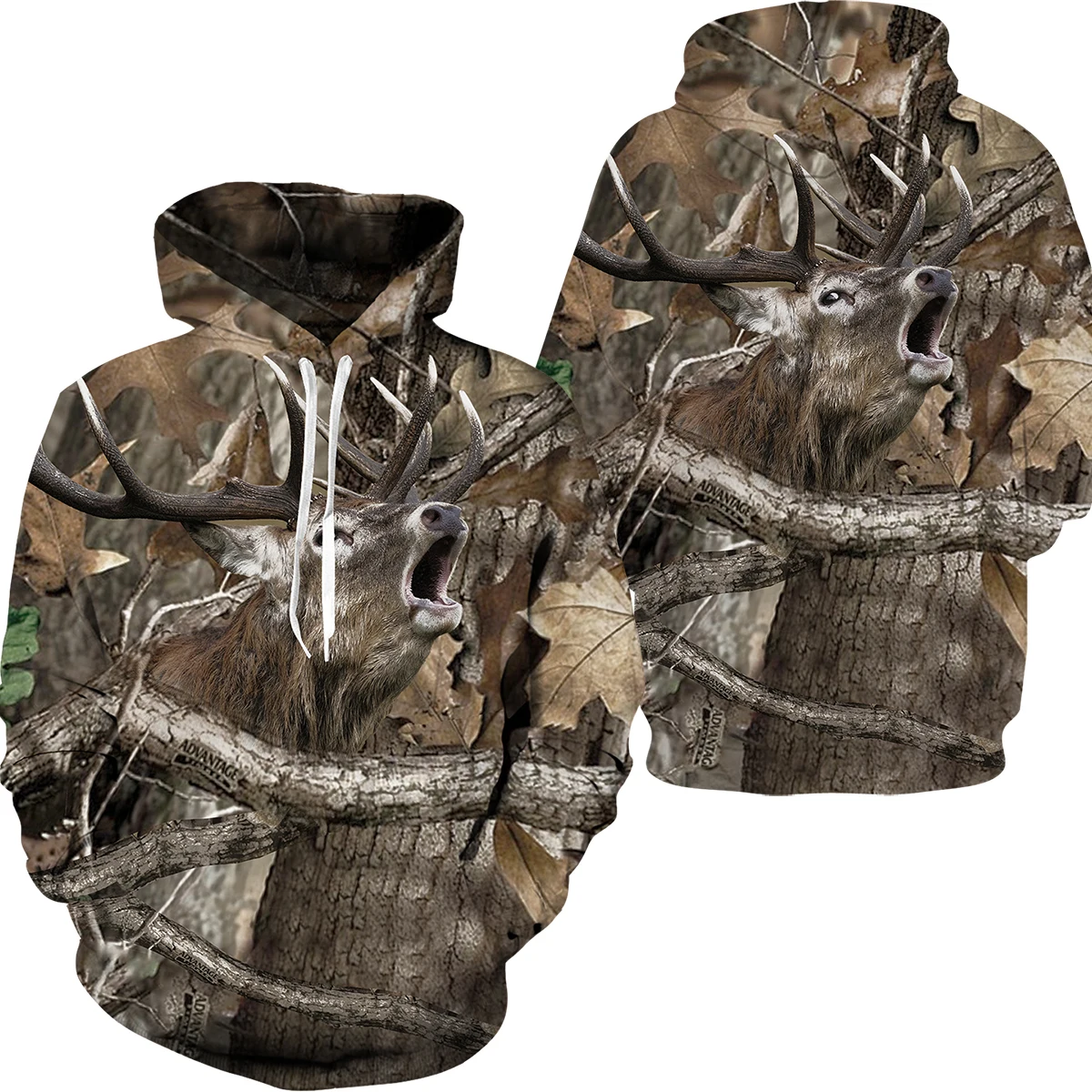 Hoodies 3D Print Camouflage Animal Elk Wild Boar Boy Girl Casual Fashion Sweatshirts Oversized Hoodie Kids Pullovers Tracksuits
