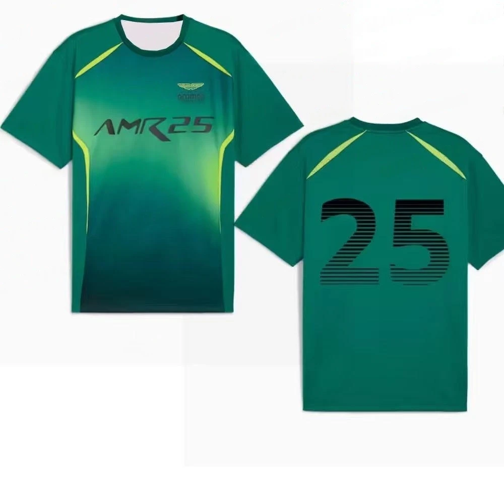 

New Arrivals Aston Martin T-shirt Racing Team Training Suit 2026 A MR 25 Special Edition Fernando Alonso 14 Kit Man Women Tee