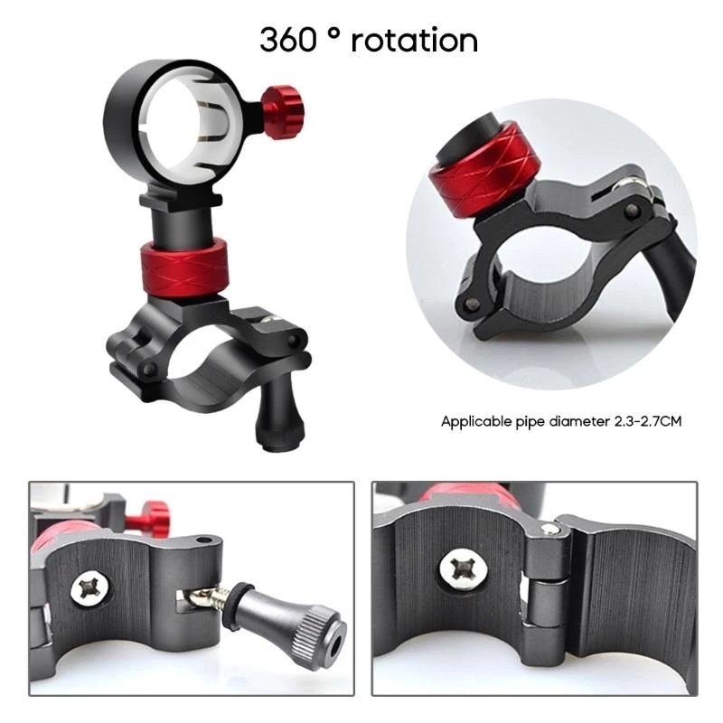 Porte-parapluie pour chaise pêche, léger réglable, support serrage