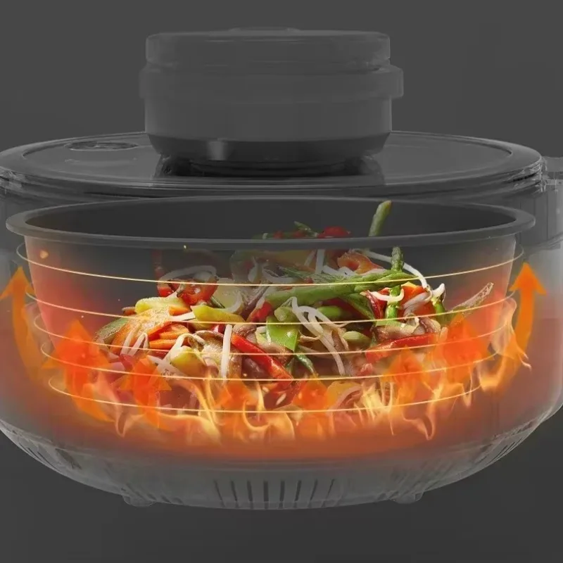 [new ]automatic Cooking Machine Household Cooking Intelligent Robot Frying Pan Fried Rice Machine Cooking Pot Fully Automatic