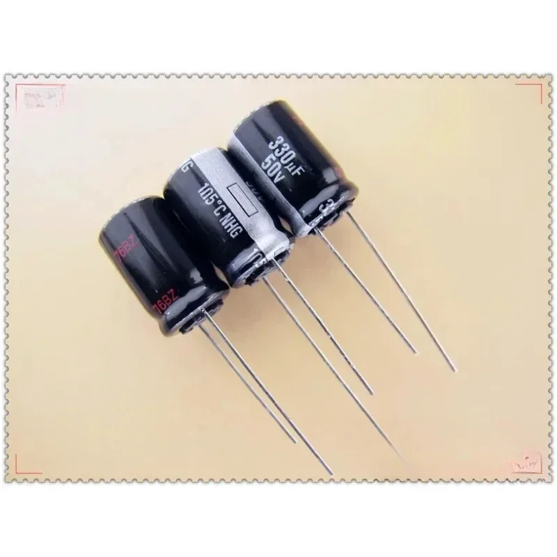 Capacitor eletrolítico série Panas NHG, 50V330uF, 10x16mm, 10pcs, 50pcs