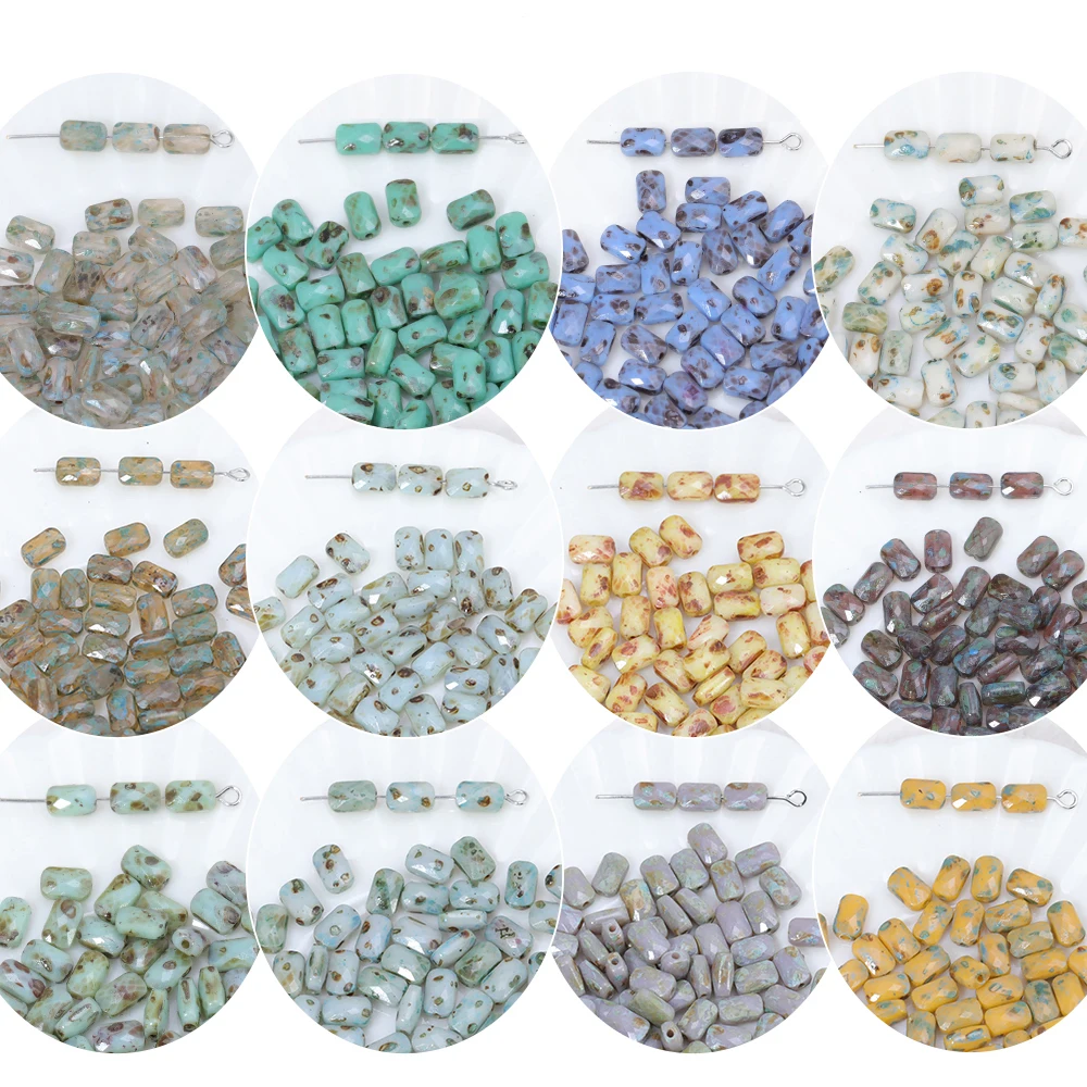 

Cordial Design 100g≈600Pcs 4*7MM Богемная хрустальная бусина/ручная работа/чееское стекло/фурнитура и компоненты для ювелирных изделий/прямоугольная форма # 18481