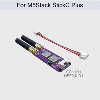 NRF24 2.4GHz and CC1101 433MHz 2-in-1 Module compatible with M5Stack StickCPlus With Bruce Firmware