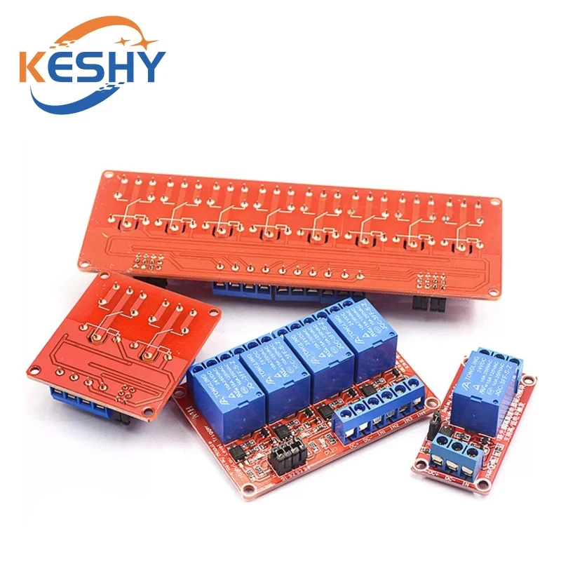 1-10PCS 5V 12V 24V Relay Module With Optocoupler Relay Output 1 2 4 6 8Channel Relay Module For Arduino PLC Automation Equipment