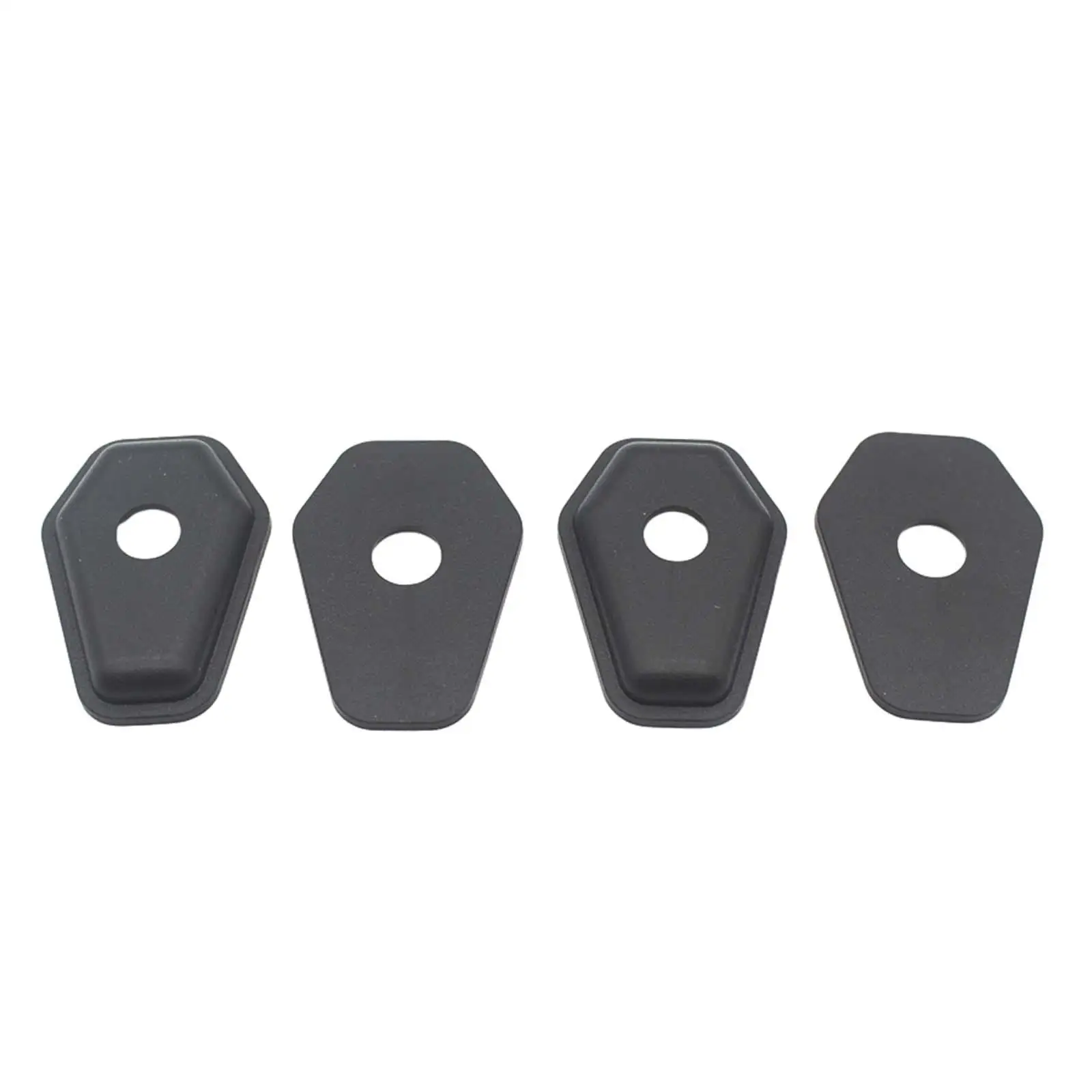 4 Pieces Turn Signal Adapters Spacers Black Spacer Turn Signal Indicator Spacers for Suzuki Gsf600/1200S Easy to Install