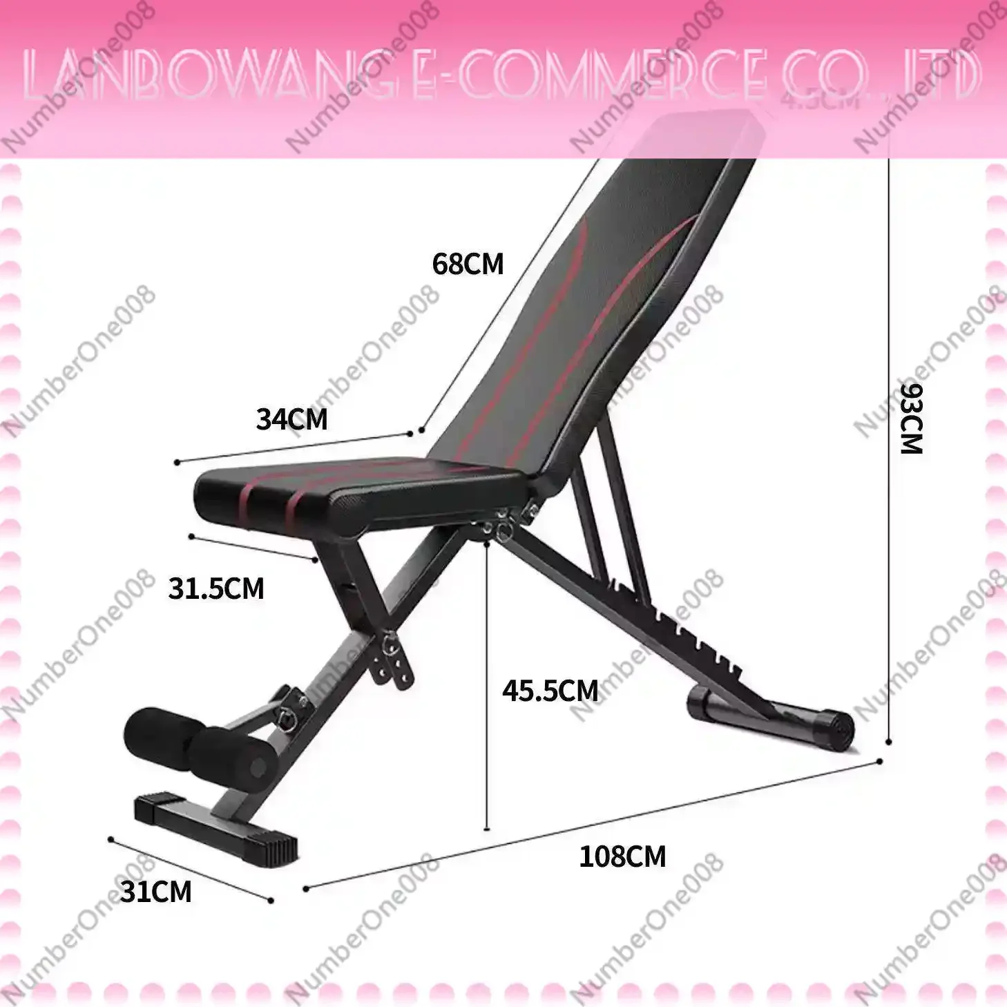 folding-dumbbell-bench-supine-board-abdominal-exercise-sit-up-aid-fitness-equipment-for-home-gym-free-installation