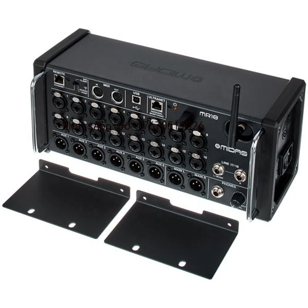 Midas MR18 Digital Mixer With Midas Microphone Preamps 18-Channel Pa Sound System Audio Console