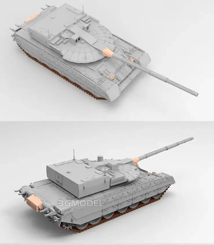 Grappige Hobby 35a064 Russia 640 1:35 Belangrijkste Gevechtstanks Modelbouwpakket