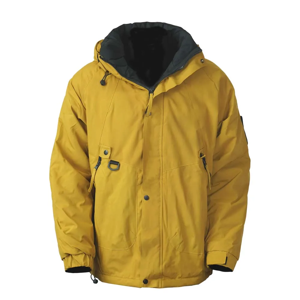 

Free shipping Oversized Fit Men's Parka, Heavy Duty Winter Warm Coat, Windproof Waterproof Hooded Jacket for Outdoor Sports