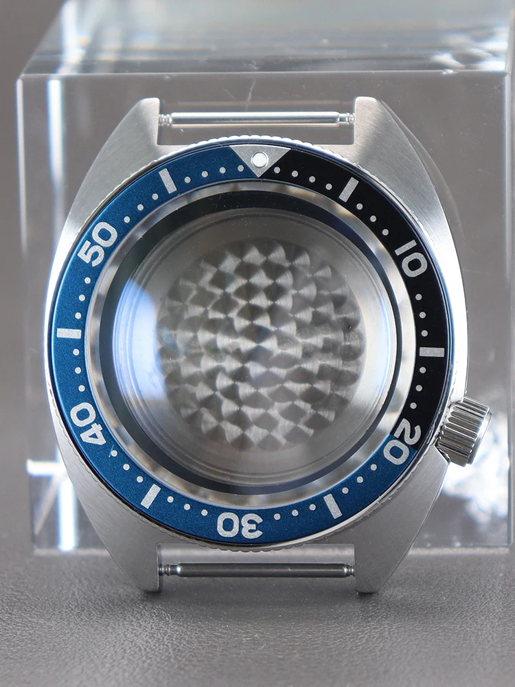 

41mm Watch Case Mod SKX Accessories Sapphire Glass Suitable For Seiko Nh35 Nh36 Nh34 Nh38 Movement 28.5mmDial With Chapter Rings