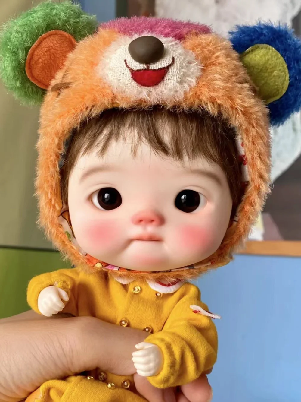 New SD BJD Diandian Kogi 1/6 fish body blythe girl animal comic resin mold for girls bodies DIY toy birthday in stock