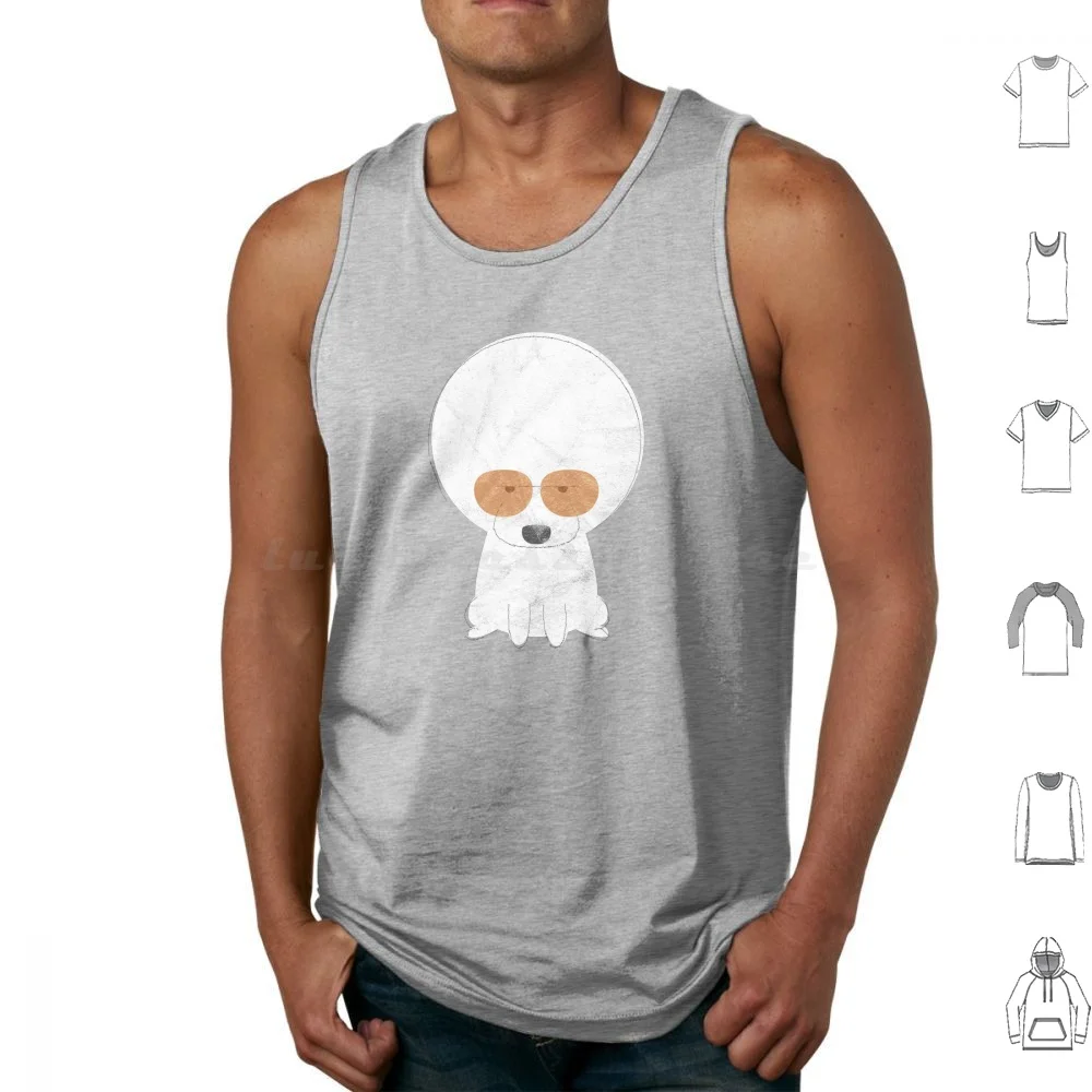 Afro Pup With Shades Tank Tops Vest Sleeveless Dog Afro Dog Lover Dogs Hip Hop Hiphop Hipster Maltipoo Poo Pet Poodle Pup