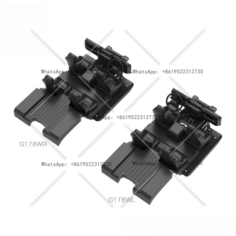 

Suitable for GRC TRX4M Guard Interior Left/Right Rudder (3D Printed)