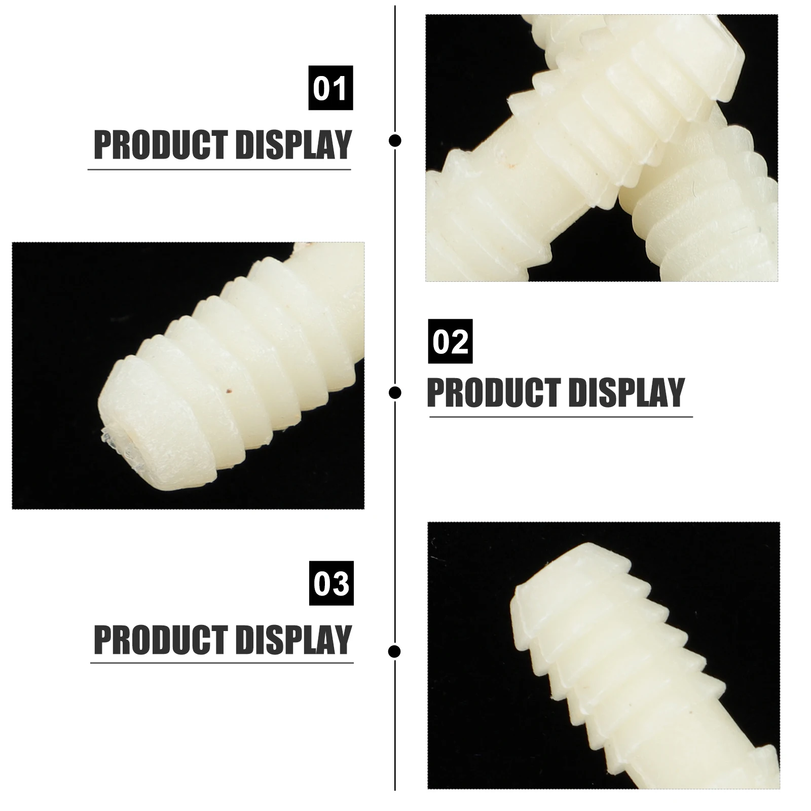 

100 Pcs Furniture Connector Assembly Accessories Nylon Dowel Bookshelf Pegs Cabinet Connectors