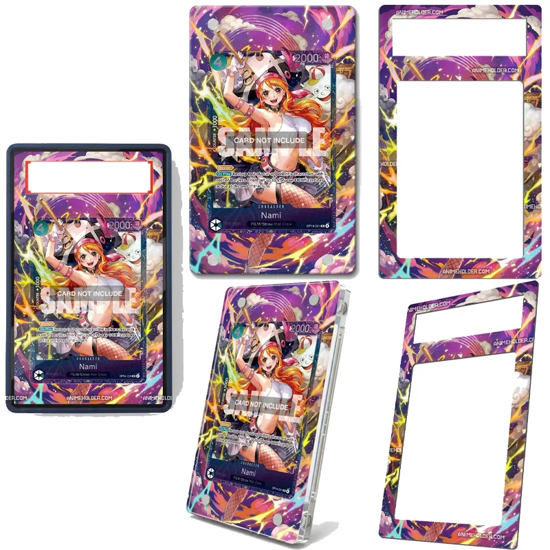 For Nami OP14-031 FILM-Sraw Hat Crew Cards Custom Art Display Cases Collection Card Acrylic Stand Gift Toys