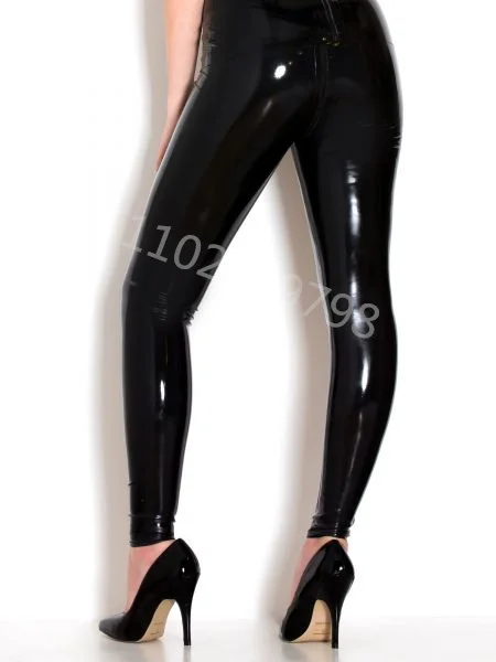 Mould Nature Latex Leggings Latex Rubber Tights Trousers Handmade 0.4MM Pants