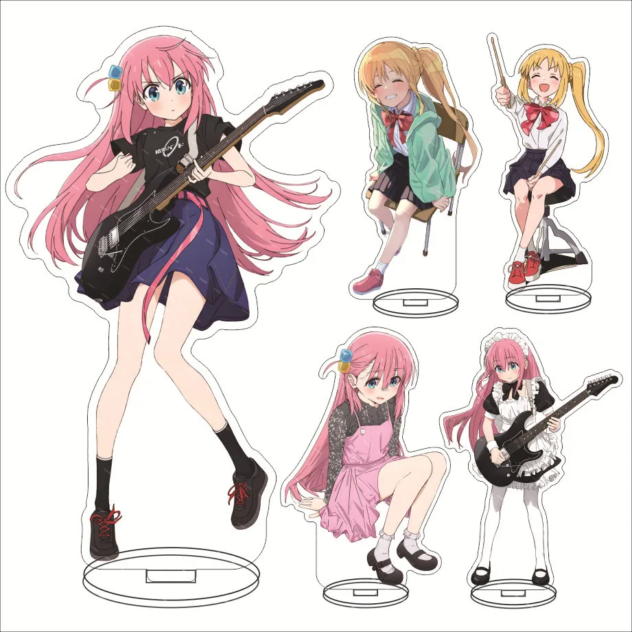 Anime Rock Orchestra Cosplay Figures Acrylic Stand Model Gotou Hitori Ijichi Nijika Yamada Ryo Kita Ikuyo Collection Item Gift