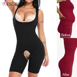 Women Shapewear Postpartum Bodysuits Corrective Underwear Slimming Full Body Shaper Waist Trainer Bodysuit Fajas Colombianas