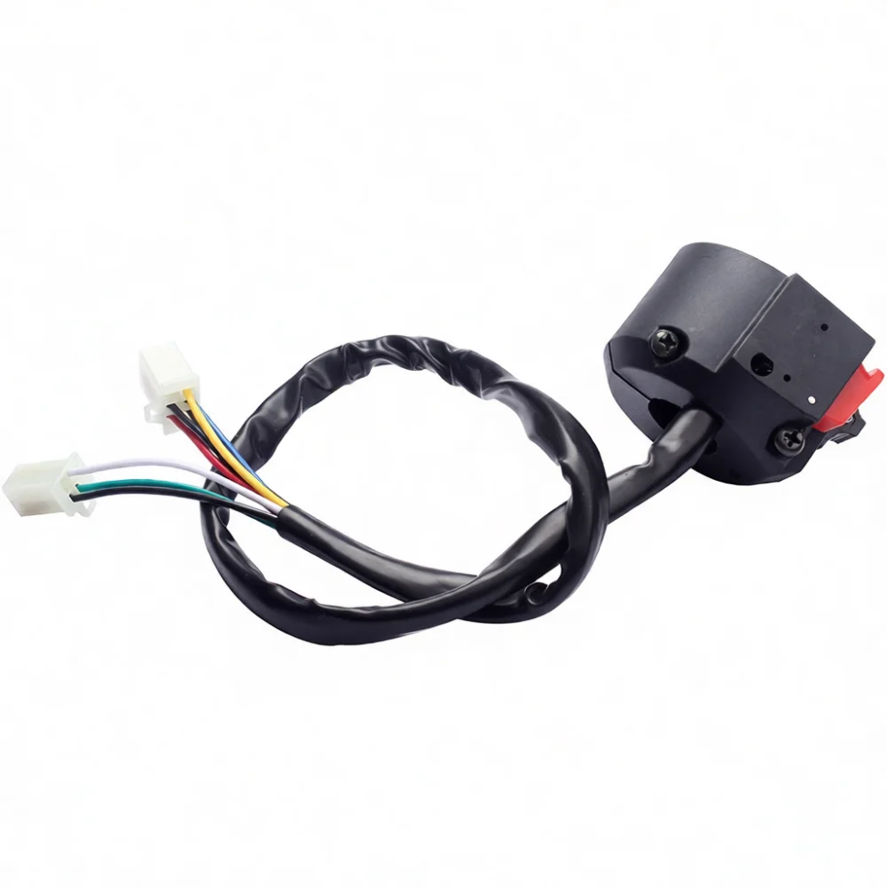 Motorcycle 8 Pin Switch Start Kill High Low Beam Light Controller Module ATV Spare Parts Suitable For 50cc 150cc Vehicles