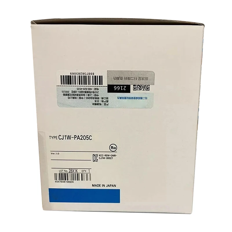 

Spot Stock Products CJ1W-PA205C Power Module Brand New Original Technical Support Available Plc Controller