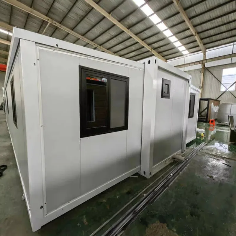 2026 نموذج جديد حاوية قابلة للفصل المنزل الجاهزة للتوسيع منزل صغير حديث 2 غرف نوم فيلا #1