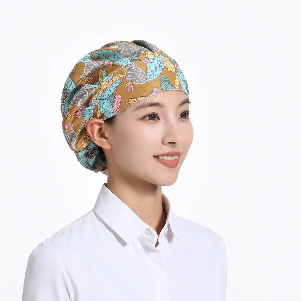 

Hot Sale Adjustable Catering Chef Hat Breathable Oil and Soot Resistant Cooking Hat Dustproof Cafe Bar Baker Hat Unisex