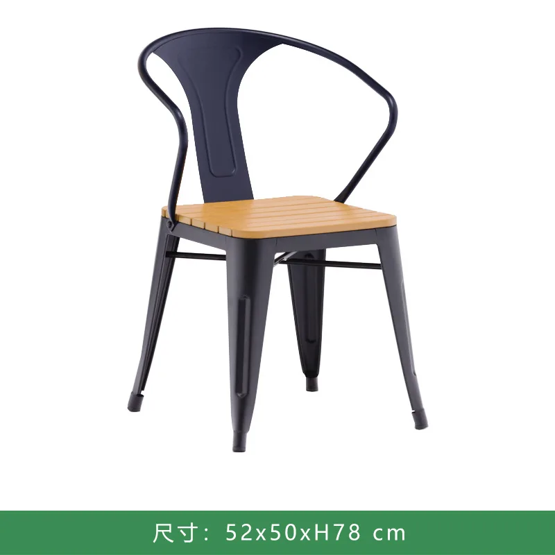 shop waterproof and sunscreen open-air balcony plastic wood table and chair combination