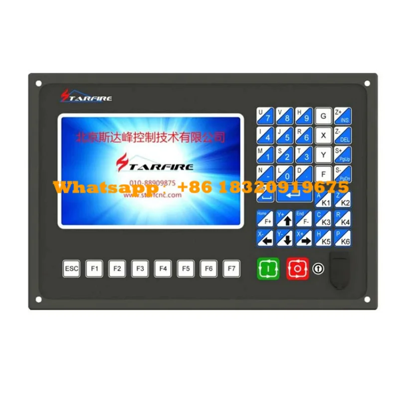 STARFIRE SF-2100S-BG 7.0 Inch Plane Plasma Flame Cutting CNC Controller Machine Used System Cyclmotion