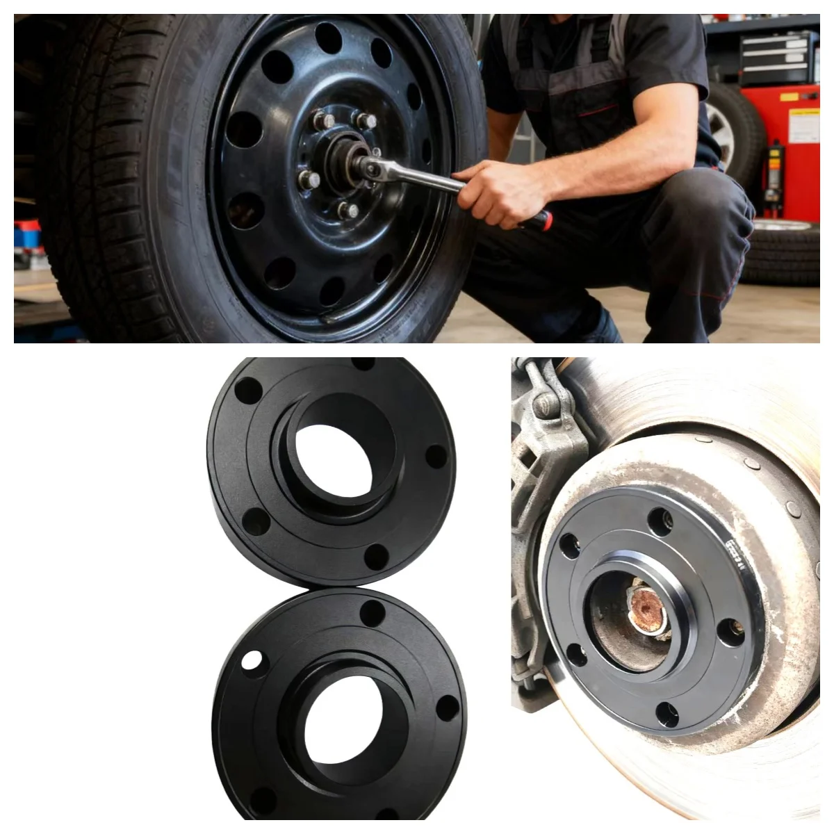 2X 10mm=0.4 inch 5x120 72.6mm CB Hubcentric Wheel Spacers 12x1.5 Cone Bolts Anodized Aluminum for BMW E46 325ci E60/E61