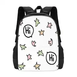 Heartstopper-Charlie And Nick-Hi School Bag Big Capacity Backpack Laptop Heartstopper Hi Charlie And Nick Alice Oseman Lgbt