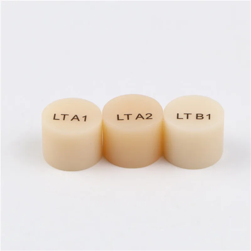 5pcs Dental Ceramic Material Lithium Disilicate Press Ingots