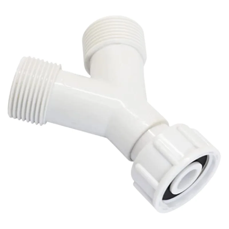 Y Splitter Joiner With Washer Kitchen Dishwasher Washing Machine Y Tee Connector Adapter Installation Water Joint for Appliances