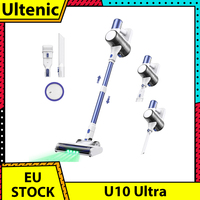Ultenic U10 Ultra Cordless Vacuum Cleaner, 40kPa Suction, 450W Digital Motor, Self-standing, Telescopic Tube, 40min Runtime