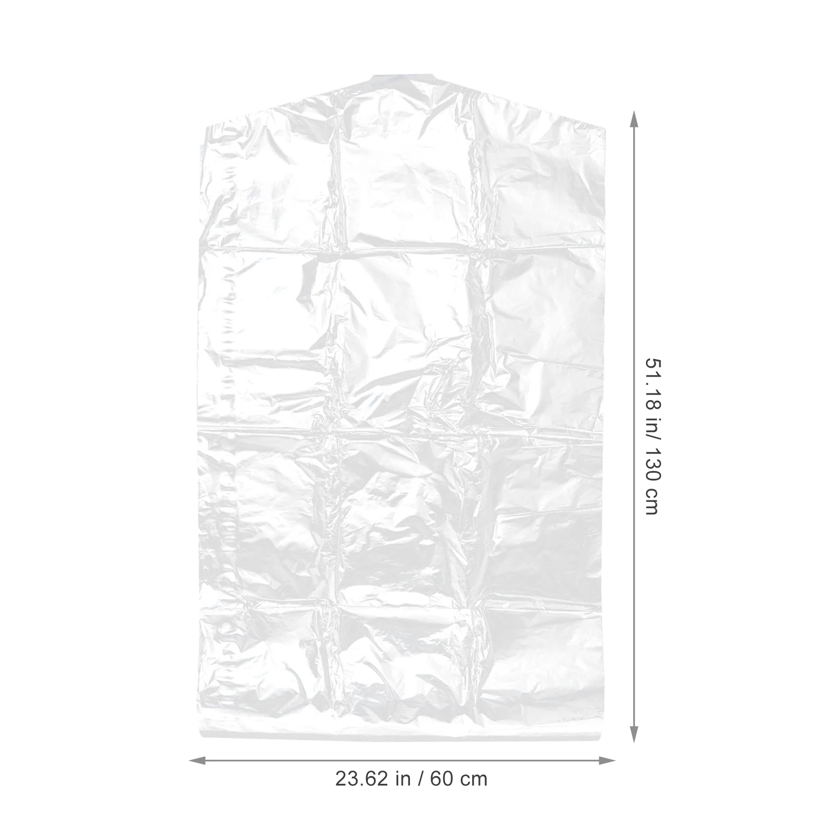 

30pcs 60X120Cm Dust For Clothes Clear Plastic Garment Bag Transparent Storage For Wardrobe Closet Clothes Suit Cover Garment