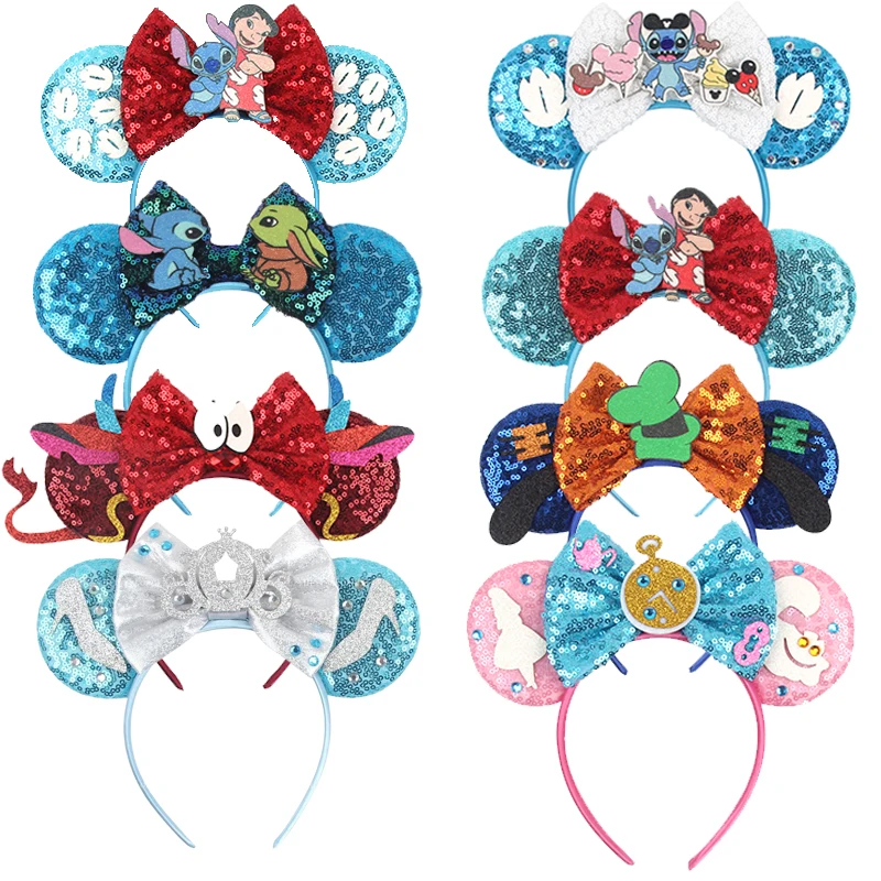 Cinderella Disney Festival Party Cosplay Mouse Ears Headband 3.3\