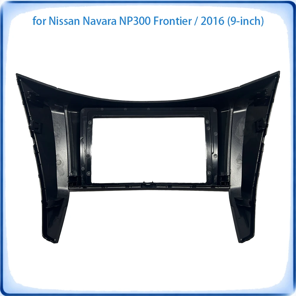 Car Radio Fascia Frame For Nissan Navara 2016 9 inch With Canbus Decoder & Wiring Harness Car Accessories Plug & Play