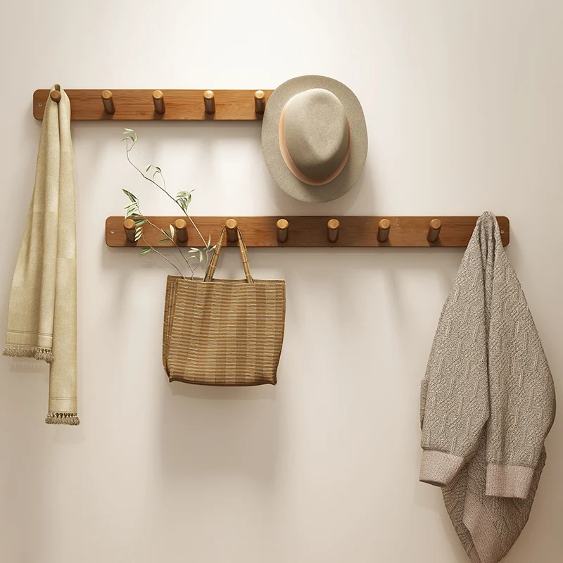 

Modern Designer Chic Wall Mounted Coat Racks Fashionable Simple Elegant Generous Perchero Ropa De Pie Furniture Interior Home