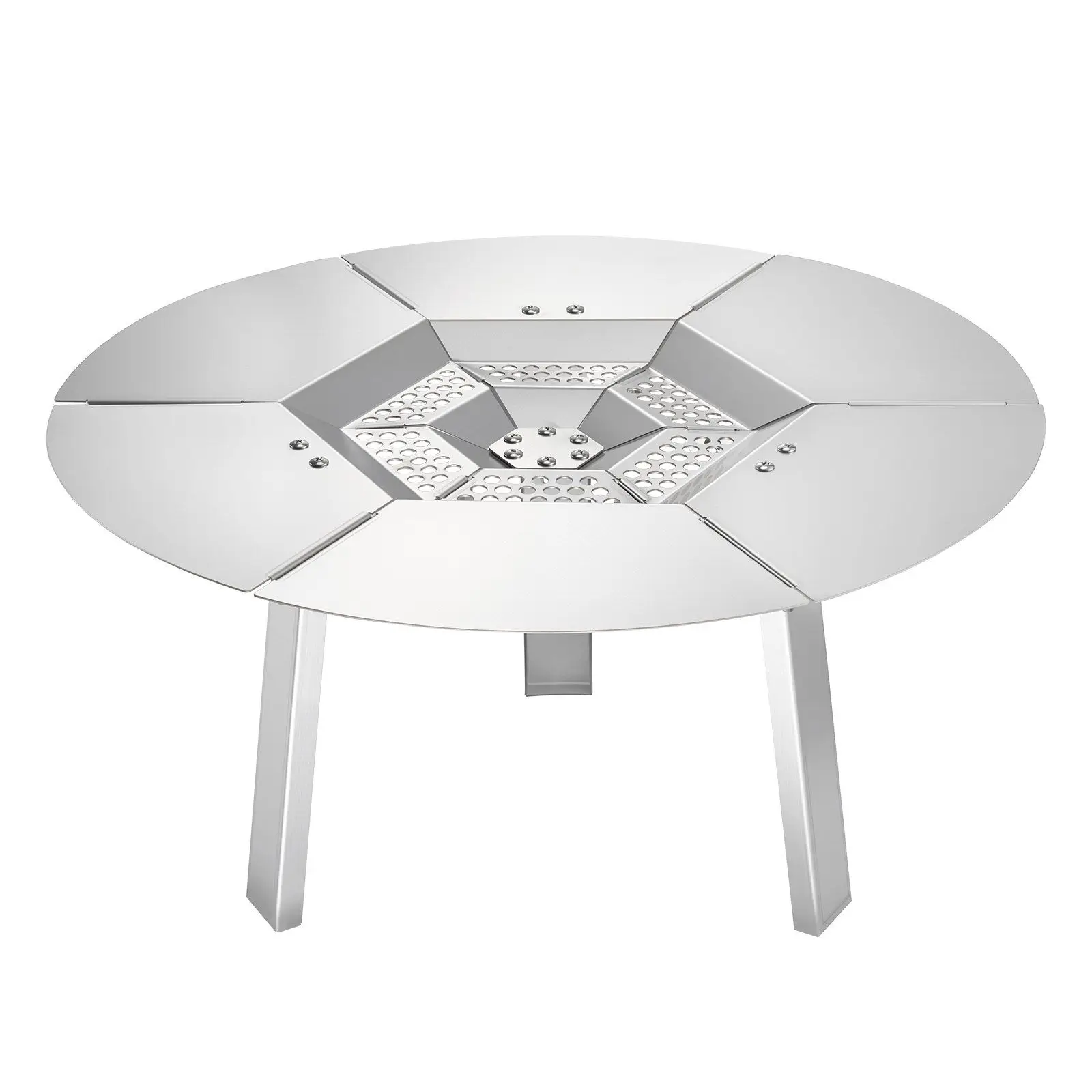 

Fire Pit Heat Deflector for Solo Stove Yukon 20 in Bonfire Stainless Steel