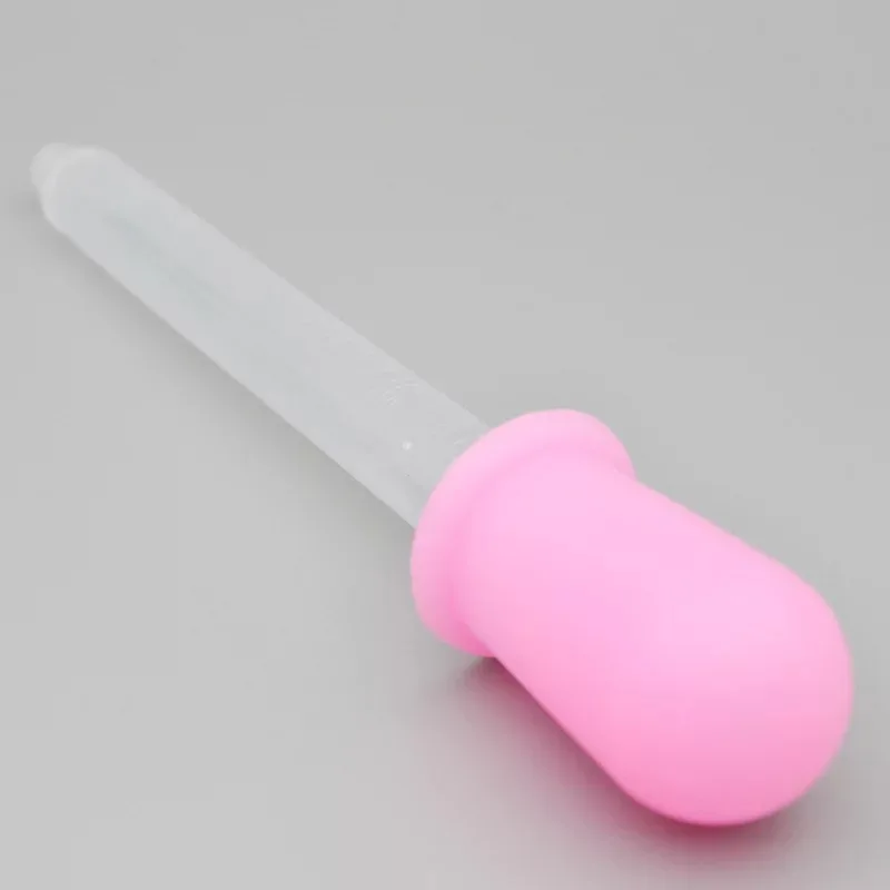 5ml silicone tip dropper, baby medicine feeder, DIY gummy making tool dropper, nasal washer