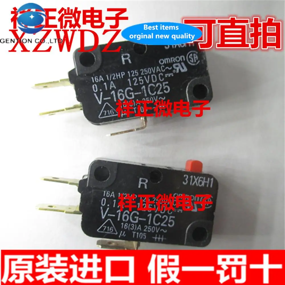 

10pcs orginal new D3V-16G-1C25 elevator brake switch micro switch 3 foot travel limit