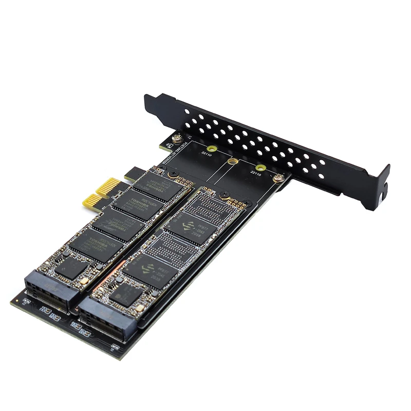 Адаптер PCIE на M2, адаптер SATA M.2 SSD PCI Express, адаптер M2 PCI E, адаптер M.2 SATA SSD на карту PCI-E 2 порта B + M, ключ