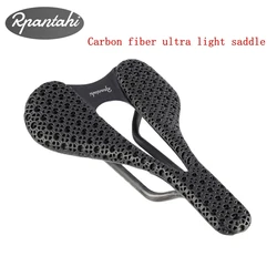 Rpantahi Carbon Bike Saddle Ultra Light Back Seat Mat Comfortable Mtb Bicycle Riding Seat Cushion Road Racing