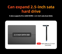 Mini PC Computer 2.5inch SATA cable 8GB RAM