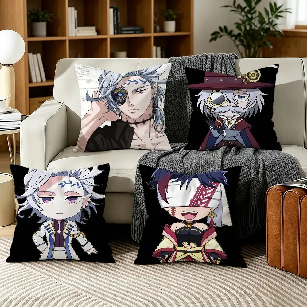 Anime Record Of Ragnarok Cartoon Style Pillow Case for Sofa Living Room Home office Decor Protective Cover