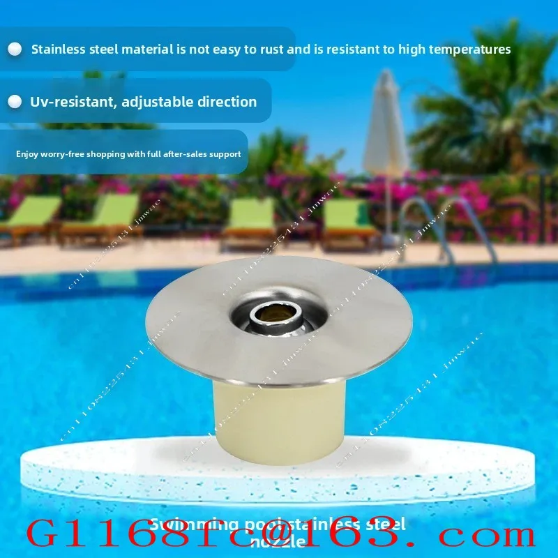 High Quality Professional Swimming Pool with Stainless Steel Nozzle, Hot Spring Bathtub Outlet, 304 ABS Parts