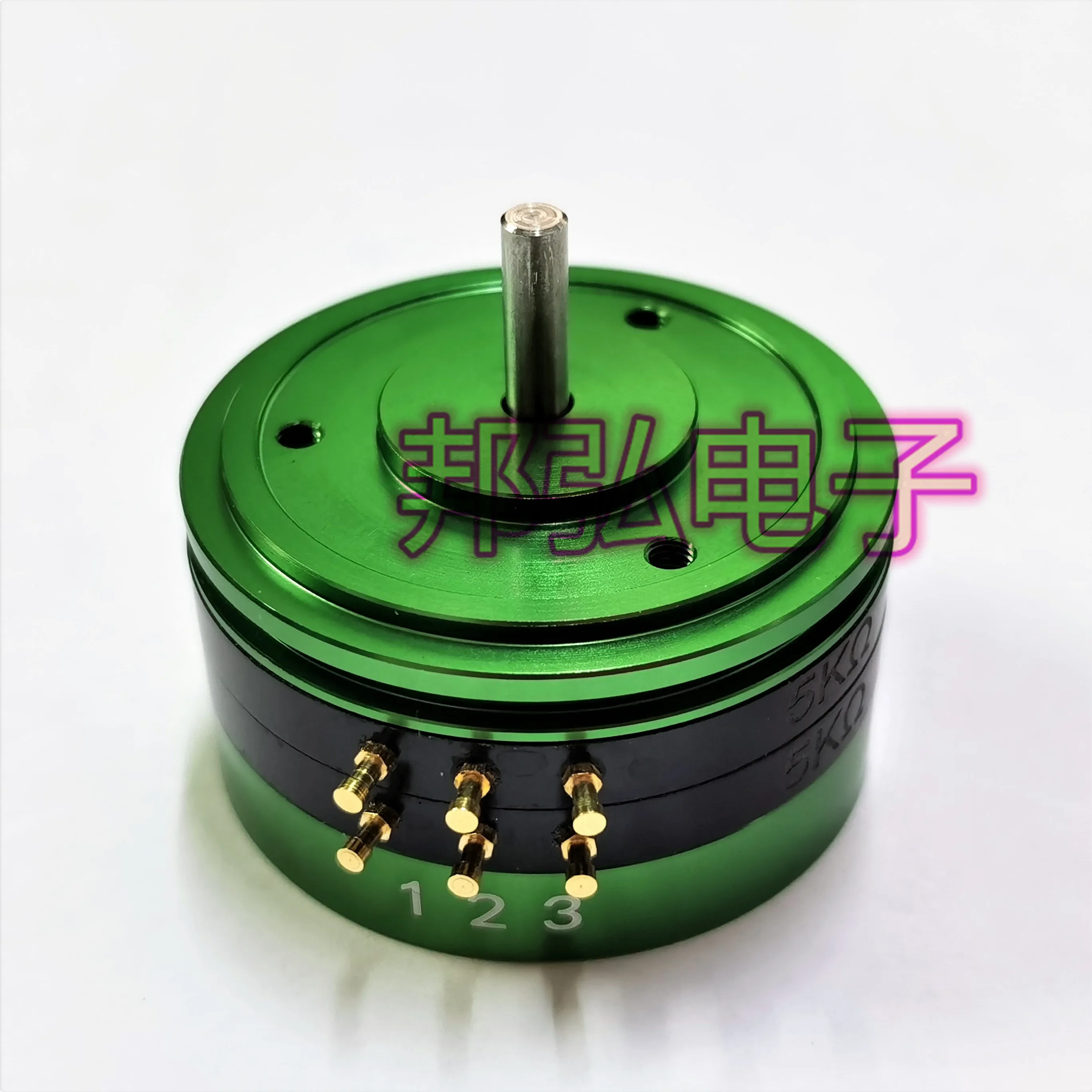 Dual CPP45 × 2 Green Measuring Device CPP45B * 2 Conductive Plastic Potentiometer 0.1% 1K2K5K10K Sensor Accessoire Voiture