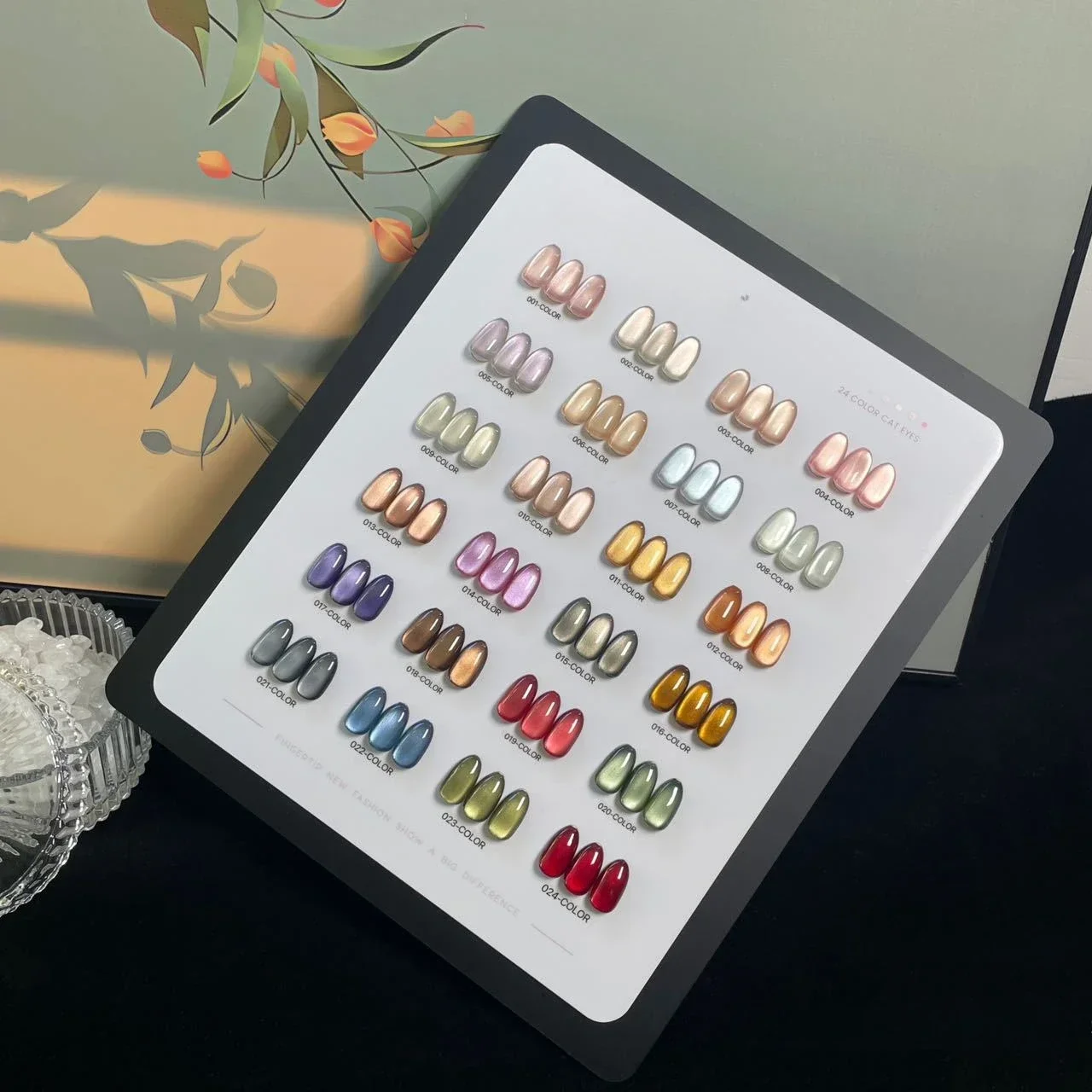 9D Magnetic Cat Eye Nail Gel Polish Set 24 Colors Nail UV Gel Varnishes Soak Off Gelpolish Nail Art Lacque Primer 15ml