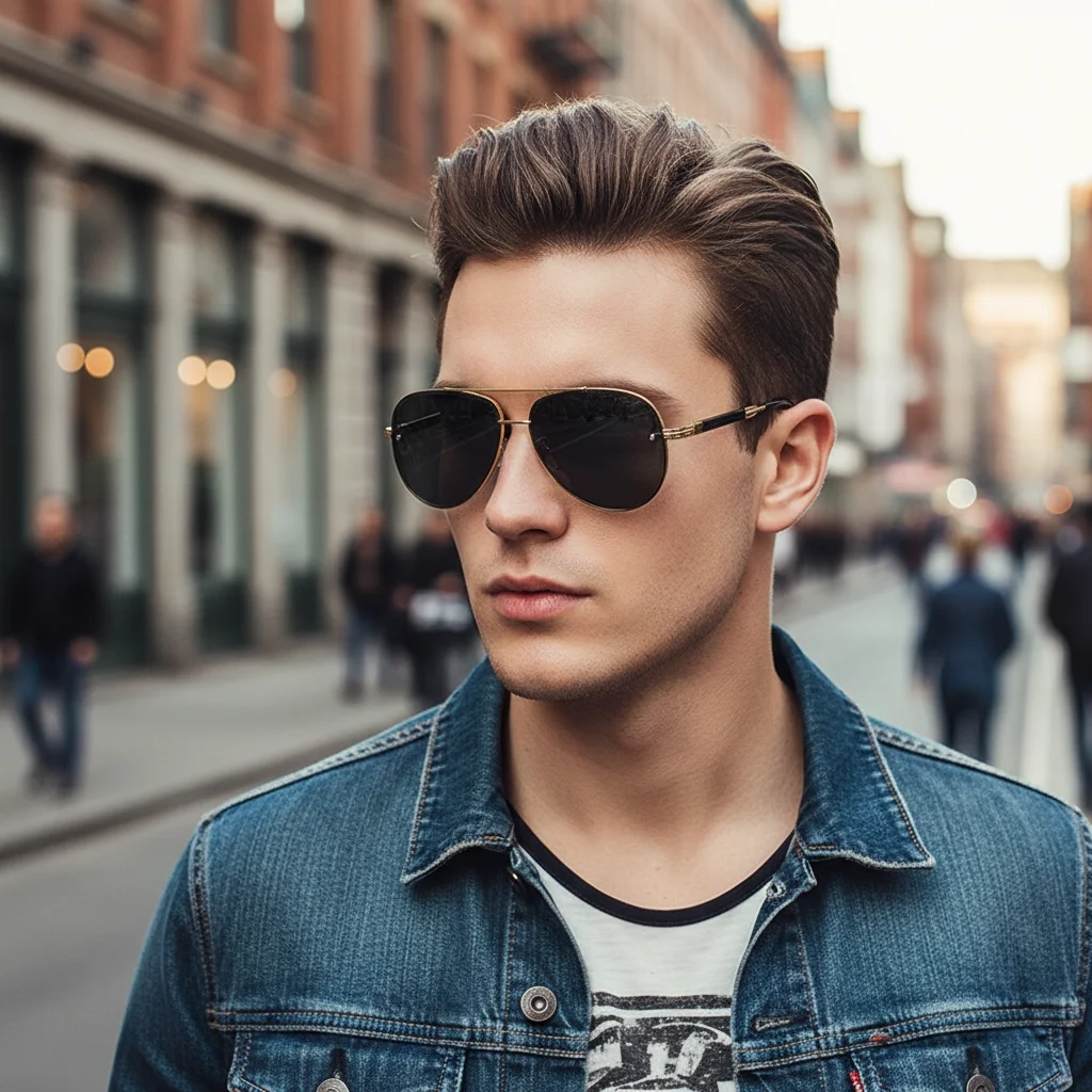 New Trendy Sunglasses - Fashionable Bestseller Glasses - Men's And Women's Matching And Versatile Sunglasses2536