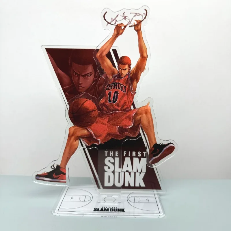 Slam Dunk Rukawa Kaede Sakuragi Hanamichi Tweedimensionale Stand Ornament Creatieve Tafeldecoratie Accessoires Verjaardagscadeau
