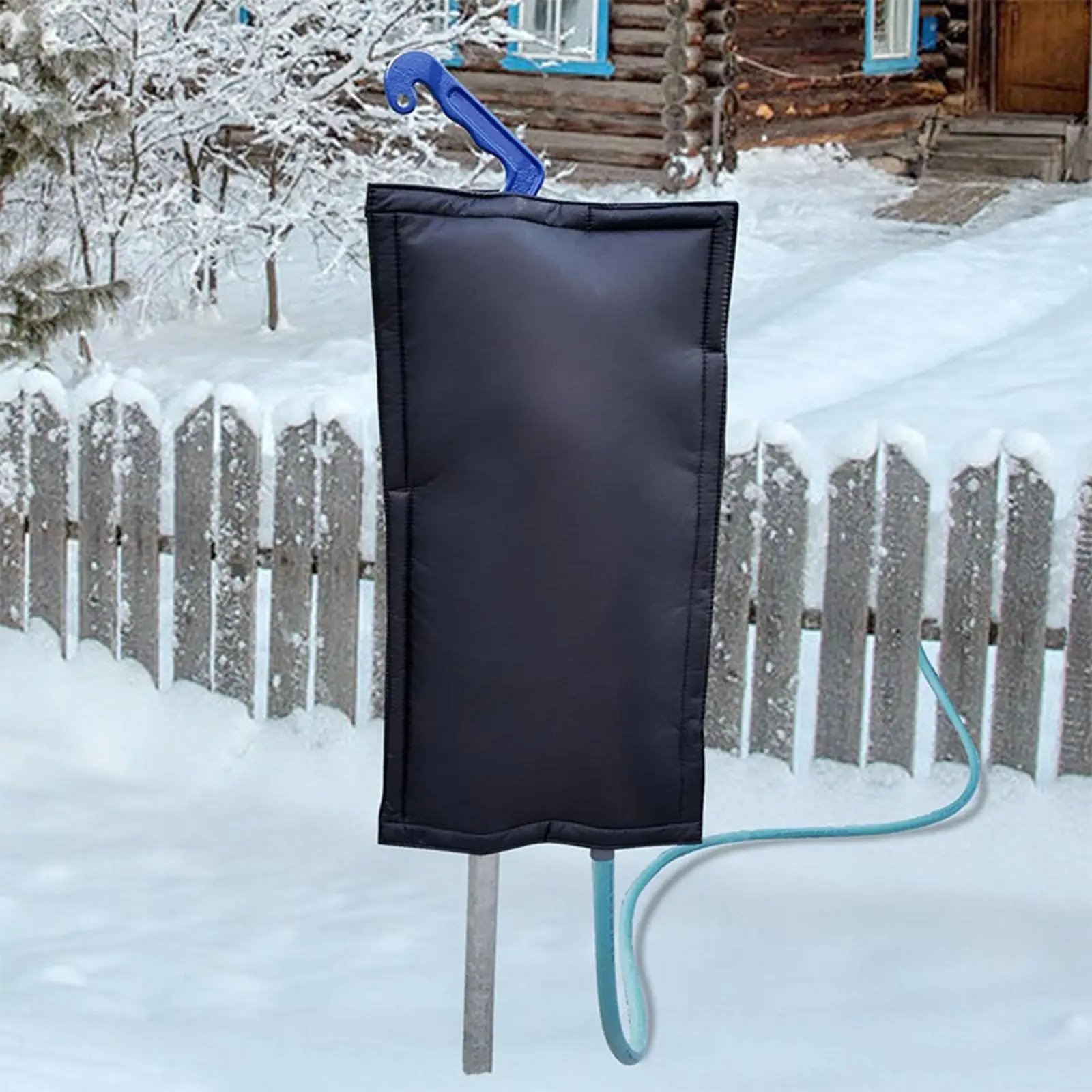 

Long Insulated Outdoor Spigot Cover Waterproof Antifreeze Protection Sock for Garden Hose Bib Winter Use